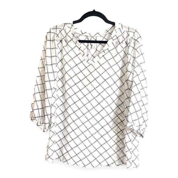 Old Navy Sheer Nautical Top Sz M - Picture 1 of 12
